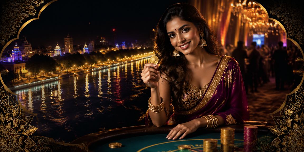 Ahmedabad riverfront casino entertainment ambience