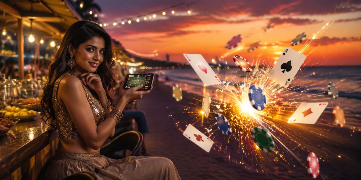 Evening view of Chennai market representing vibrant gaming environment