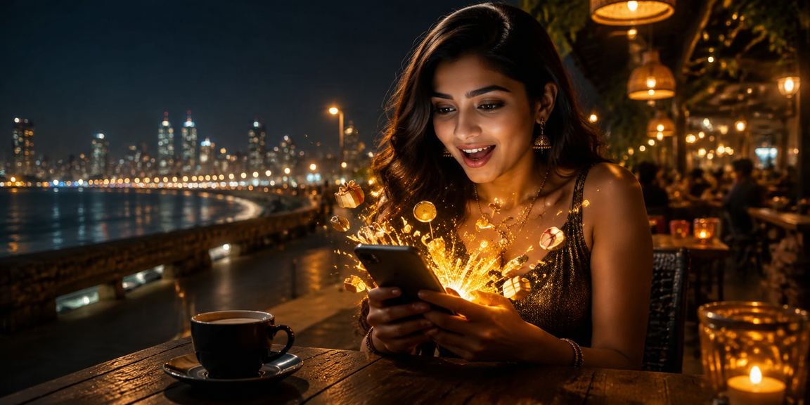 Mumbai user depositing funds with bonus offer visible on mobile
